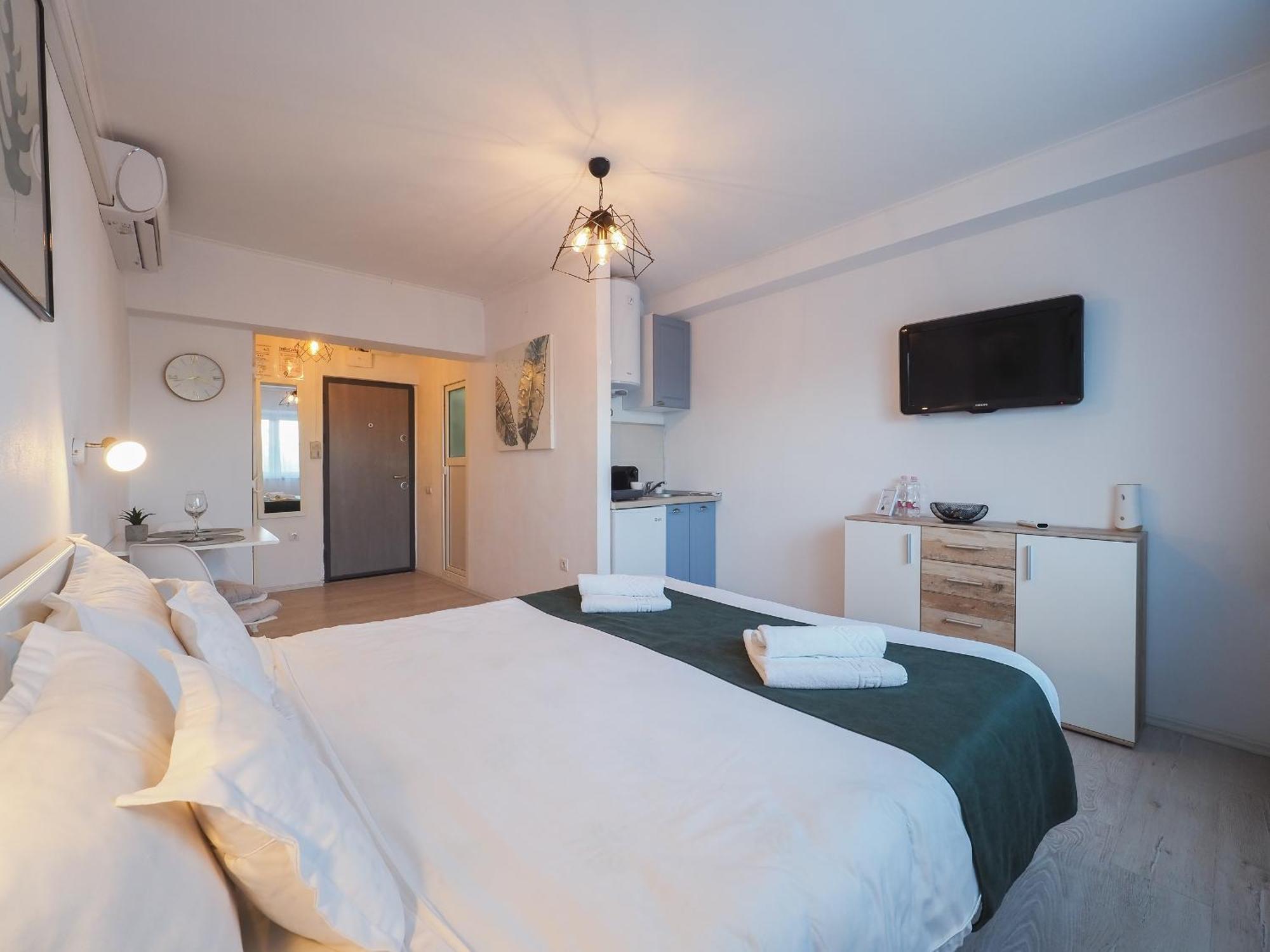 Holiday Studio Sibiu - Central, Cozy & Self Check-In Eksteriør billede